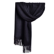 2017 Winter lange Plain türkische Pashmina Kaschmir Schal Quaste Schal Poncho Cashmere